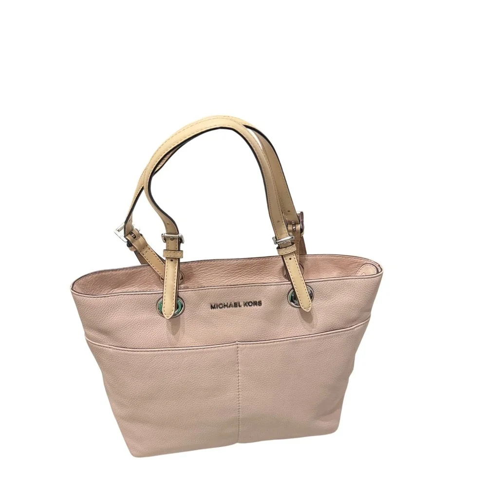 Michael Kors Bedford Tote Bag Medium‎ Pink Leather Shoulder Bag